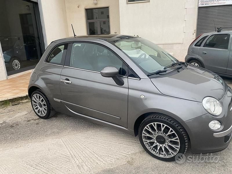 Usata Fiat 500 Lounge 69 CV (50 kW) 2015 Grigio Berlina