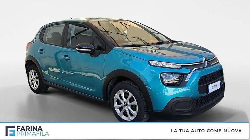 Usata Citroën C3 Feel 83 CV (61 kW) 2022 Verde Utilitaria