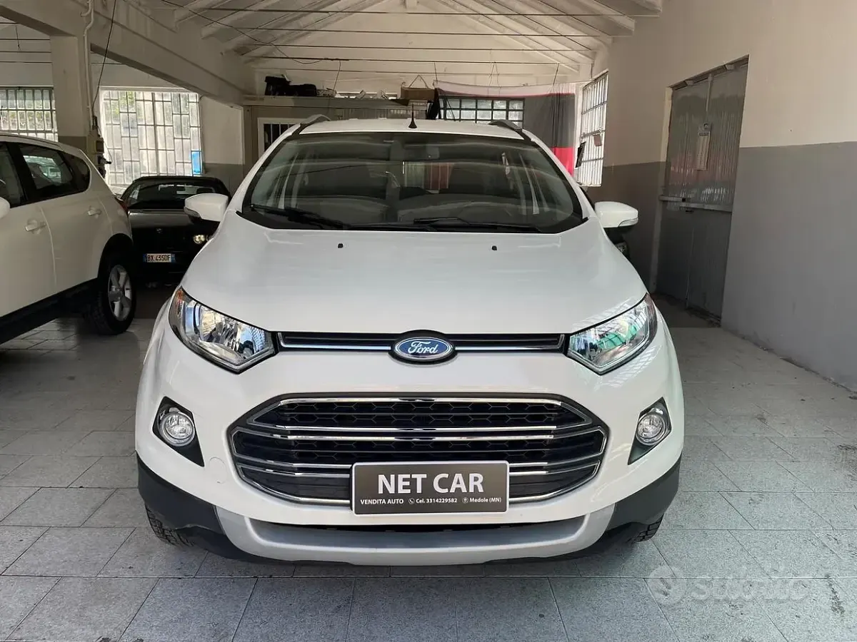 Usata Ford Ecosport 112 CV (82 kW) 2014 Bianco SUV