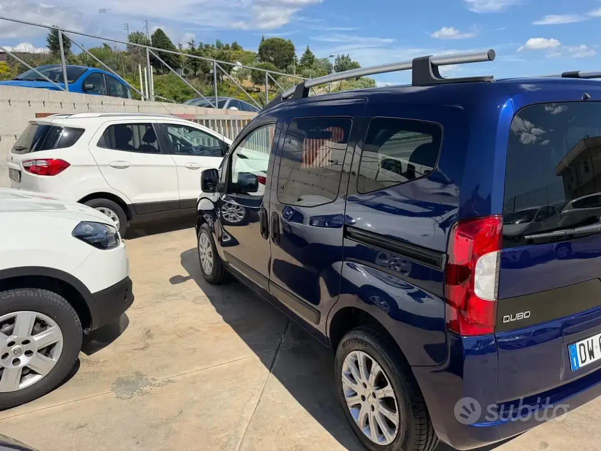 Usata Fiat Qubo Dynamic 75 CV (55 kW) 2009 Blu Monovolume