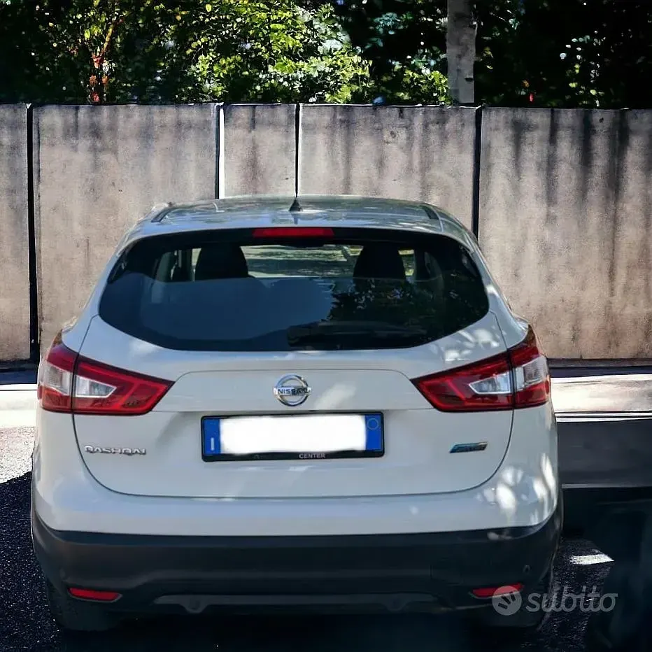 Usata Nissan Qashqai 110 CV (80 kW) 2014 Bianco SUV