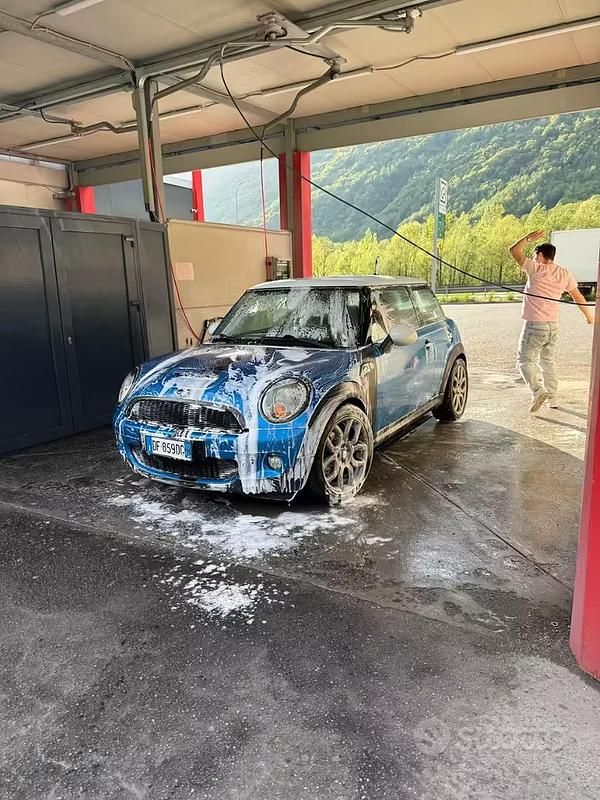 Usata Mini Cooper S 175 CV (128 kW) 2007 Blu Utilitaria