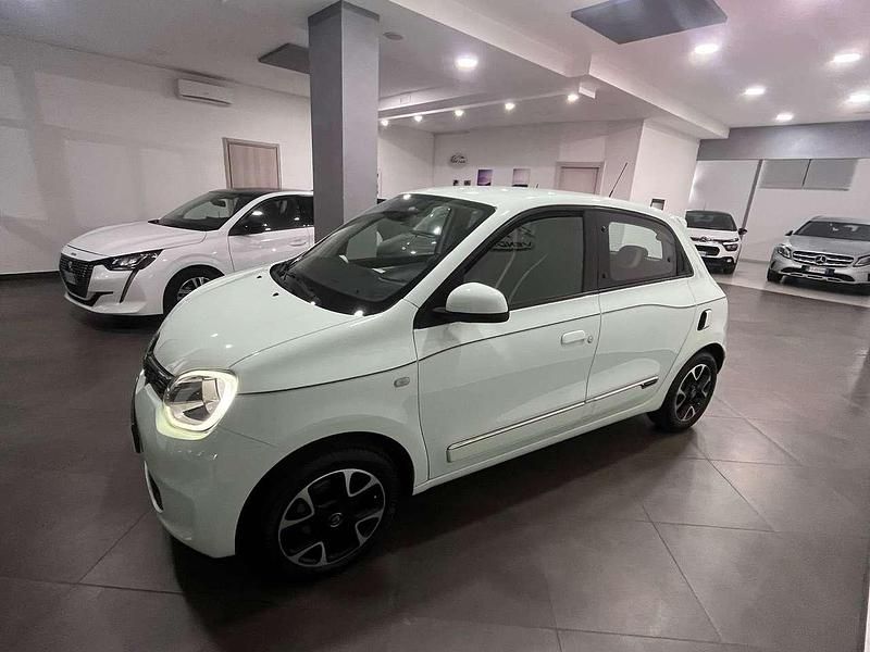 Usata Renault Twingo 71 CV (52 kW) 2020 Verde acqua Utilitaria