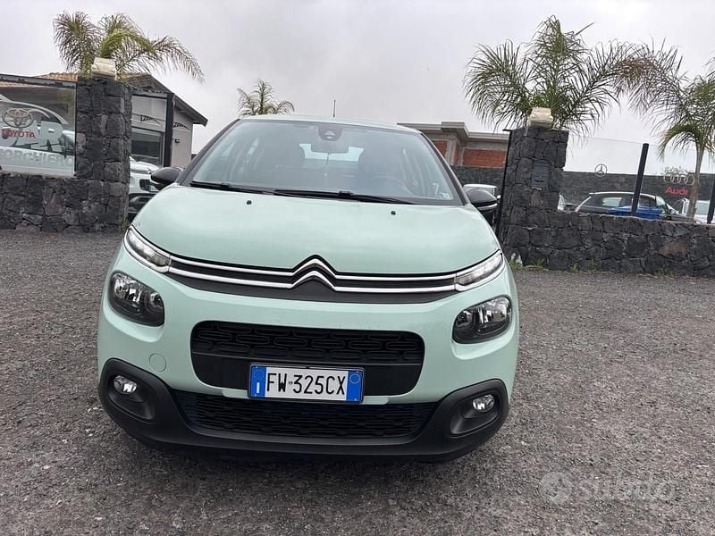 Usata Citroën C3 Shine 101 CV (74 kW) 2019 Blu Utilitaria