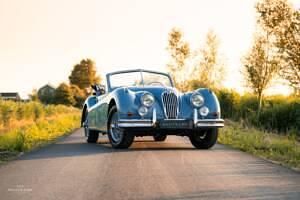 Usata Jaguar XK SE 213 CV (156 kW) 1955 Blu Cabrio
