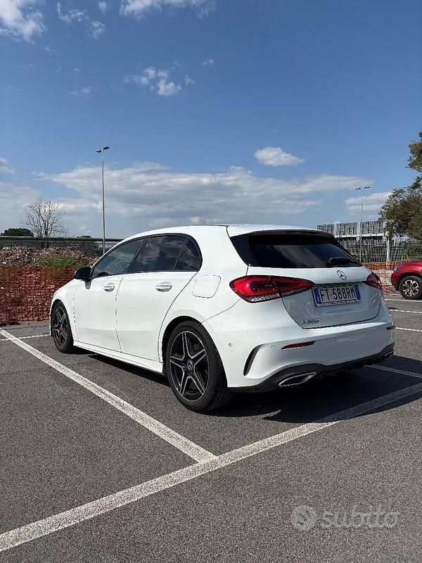 Usata Mercedes A200 Premium 163 CV (119 kW) 2019 Bianco Berlina