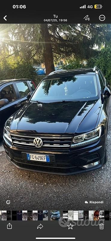 Usata VW Tiguan 2016 Nero SUV