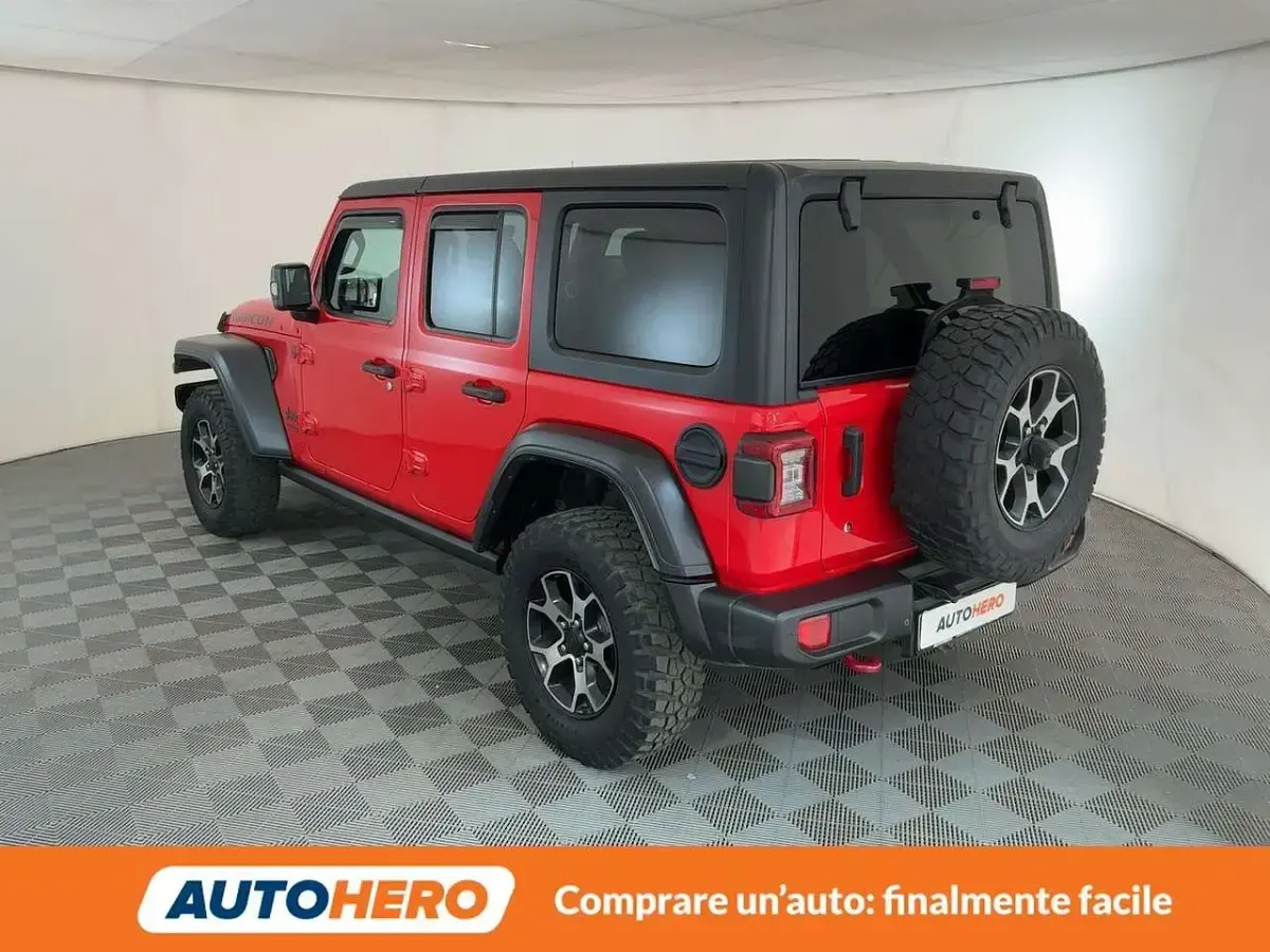 Usata Jeep Wrangler Rubicon 200 CV (147 kW) 2020 Rosso SUV