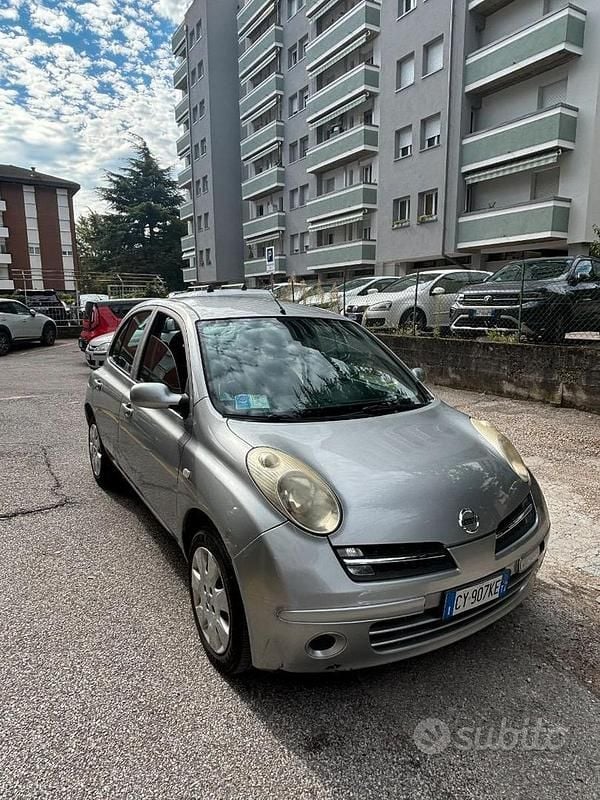 Usata Nissan Micra 80 CV (58 kW) 2005 Grigio Utilitaria