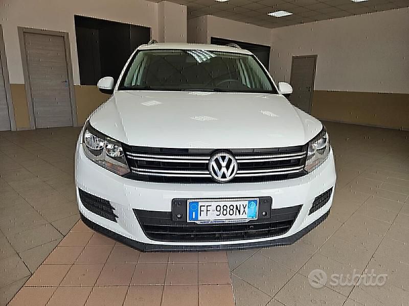 Usata VW Tiguan 150 CV (110 kW) 2015 Bianco SUV
