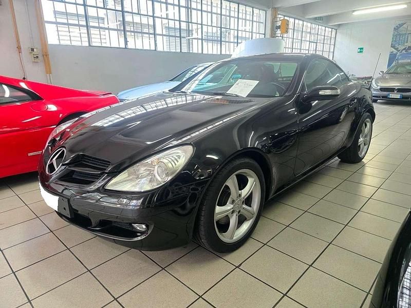 Usata Mercedes SLK280 231 CV (169 kW) 2007 Nero Cabrio