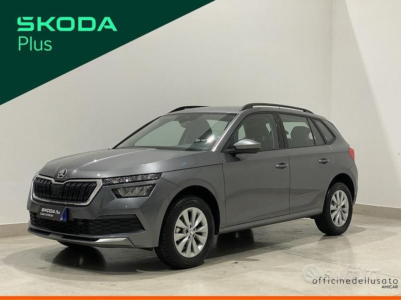 Usata Skoda Kamiq Ambition 95 CV (69 kW) 2022 Grigio graphite metallizzato SUV
