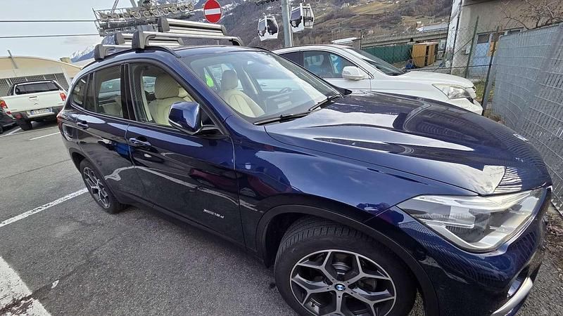 Usata BMW X1 Efficient Dynamics 150 CV (110 kW) 2018 Blu/azzurro SUV