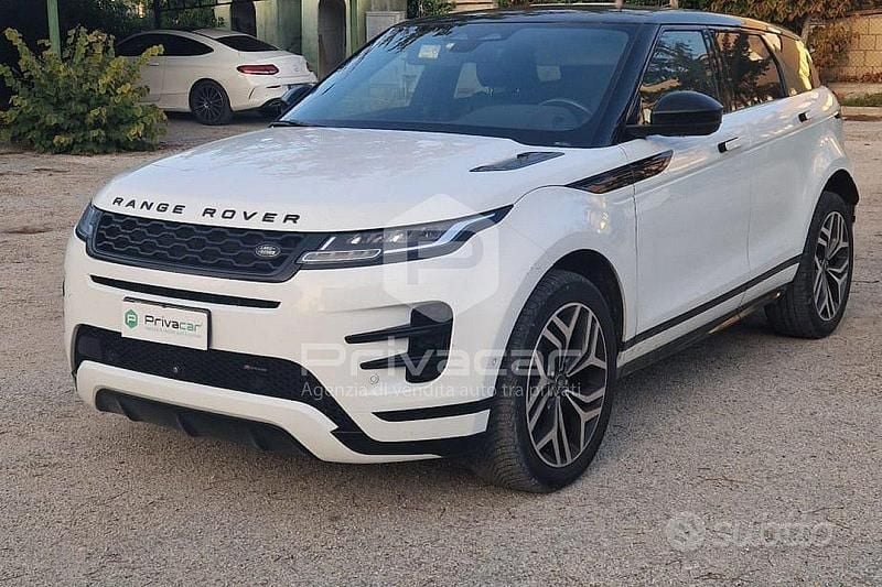 Bianco Usata 2021 Land Rover Range Rover evoque R-Dynamic Station wagon | 22.500 € (Super prezzo) - Immagine 1/4