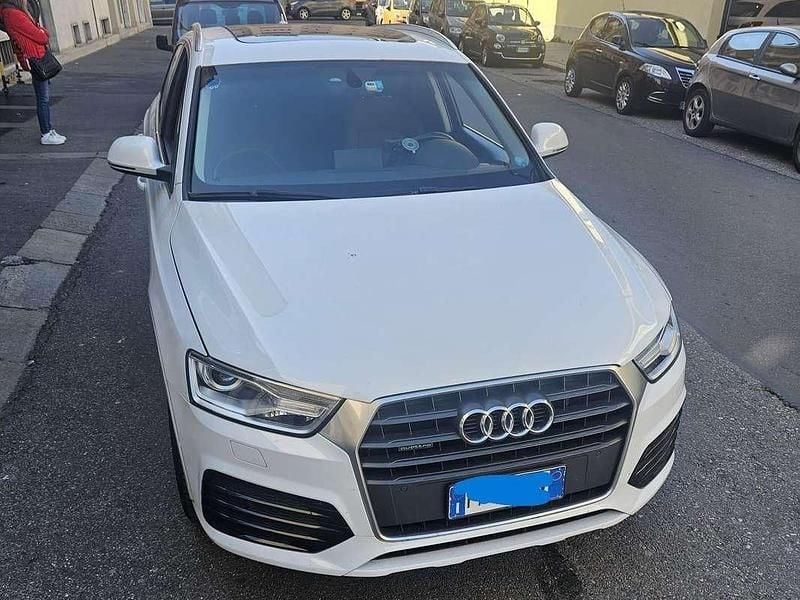 Bianco Usata 2018 Audi Q3 Business SUV | 20.000 € (Buon prezzo) - Immagine 1/4