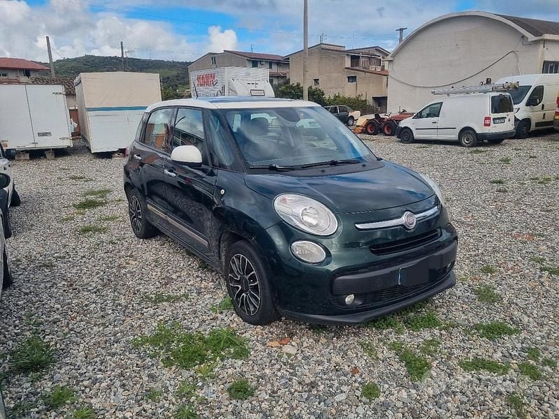 Usata Fiat 500L 85 CV (62 kW) 2013 Verde Monovolume
