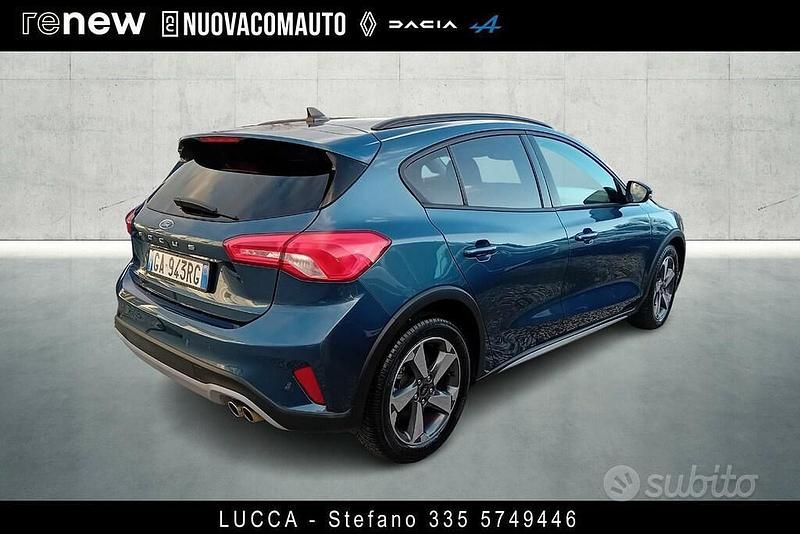 Usata Ford Focus Active 125 CV (91 kW) 2020 Blu met SUV