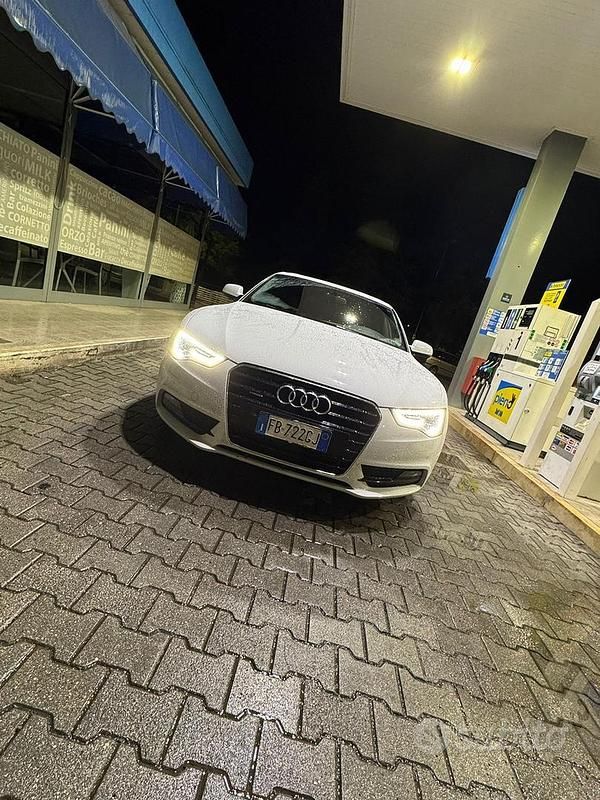 Usata Audi A5 177 CV (130 kW) 2013 Bianco Coupé