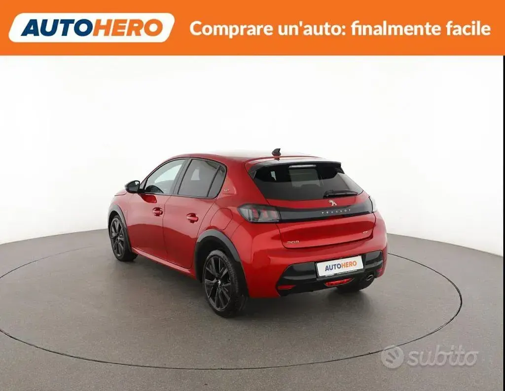 Usata Peugeot 208 GTi 101 CV (74 kW) 2023 Rosso Utilitaria
