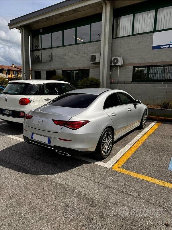 Usata Mercedes CLA180 Business 2021 Grigio Berlina