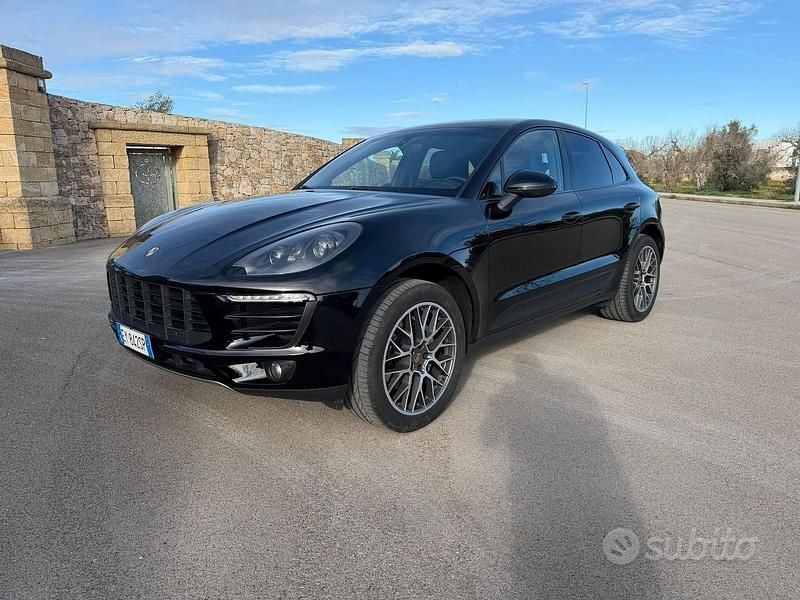 Usata Porsche Macan 250 CV (183 kW) 2015 Nero SUV