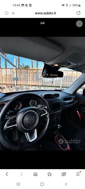 Usata Jeep Renegade 170 CV (125 kW) 2015 Bianco SUV