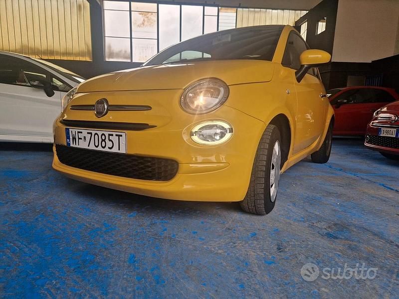 Usata Fiat 500 Club 69 CV (50 kW) 2016 Giallo Berlina