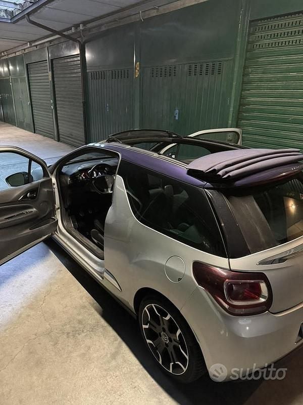 Usata DS Automobiles DS3 82 CV (60 kW) 2014 Grigio Cabrio