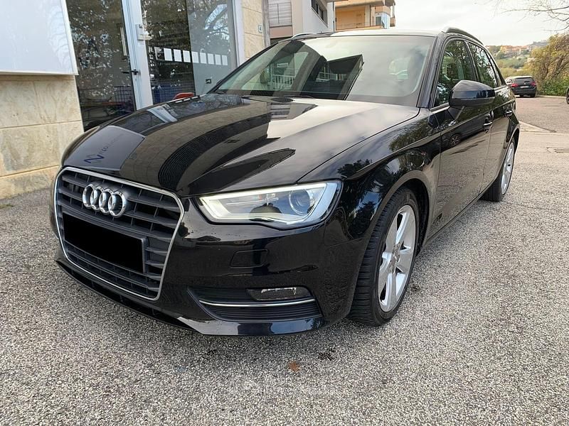 Usata Audi A3 Ambiente 105 CV (77 kW) 2014 Nero Berlina
