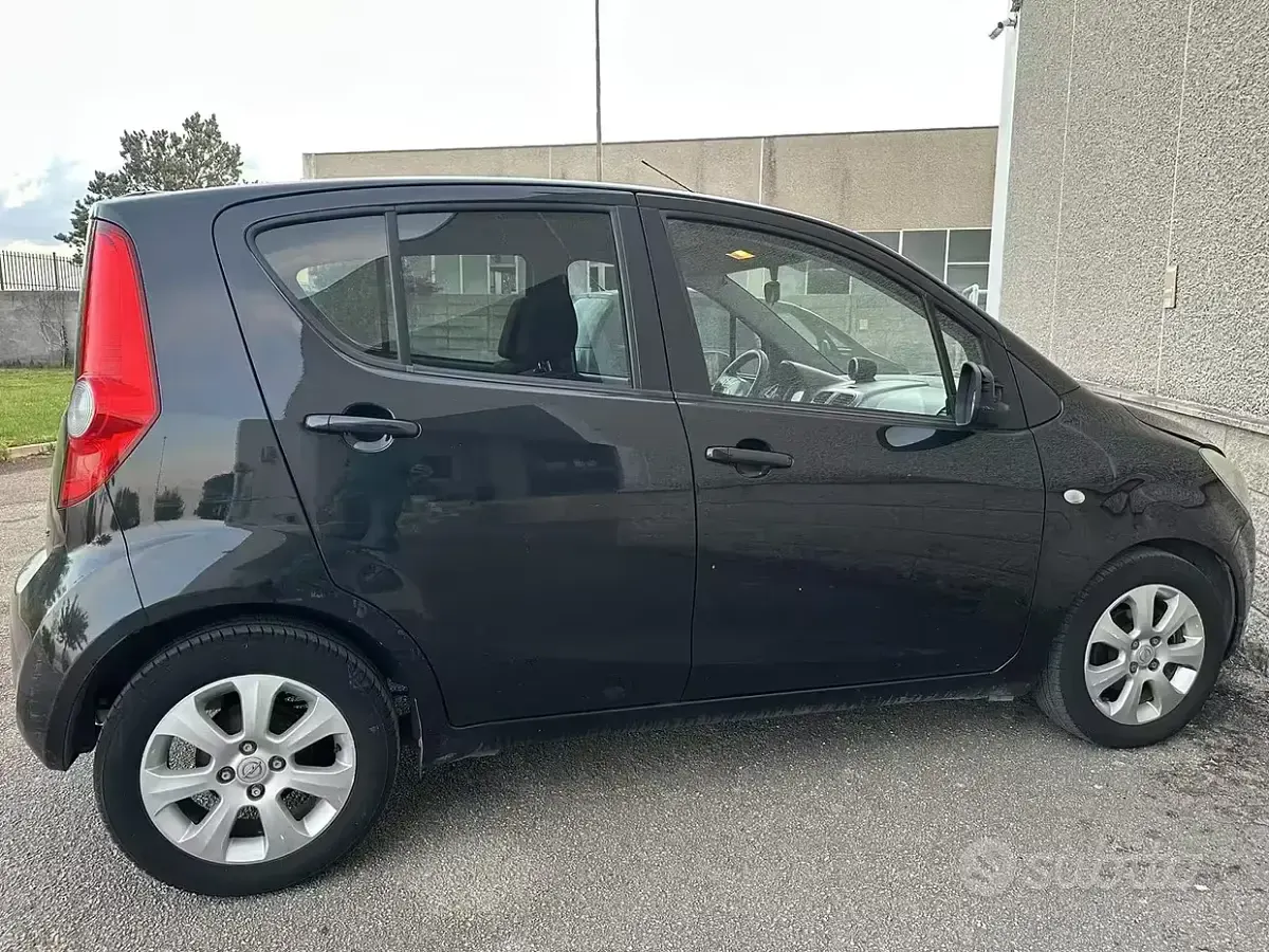 Usata Opel Agila 2008 Nero Utilitaria
