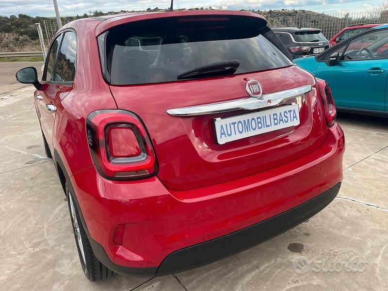 Usata Fiat 500X Connect 131 CV (96 kW) 2021 Rosso SUV