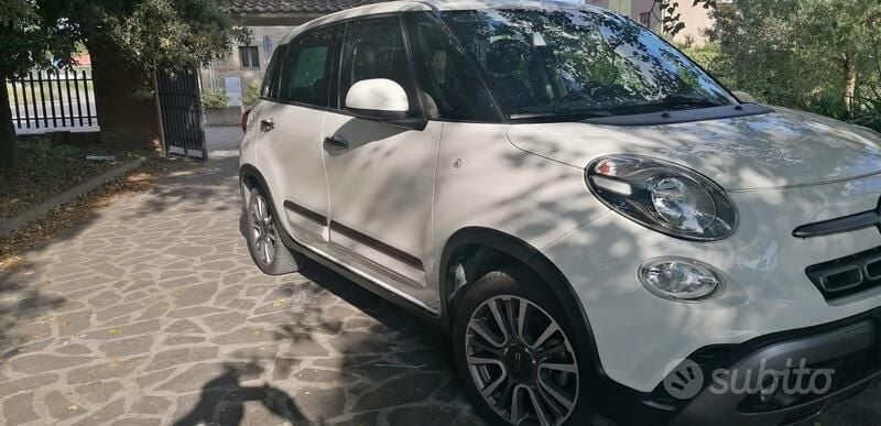 Usata Fiat 500L Cross 95 CV (69 kW) 2017 Bianco Monovolume