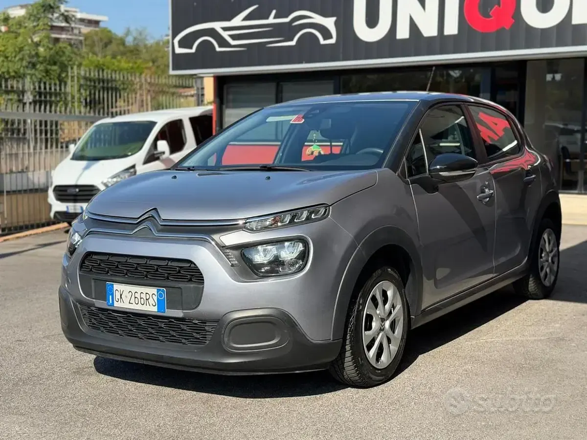 Usata Citroën C3 Feel 83 CV (61 kW) 2022 Grigio Utilitaria
