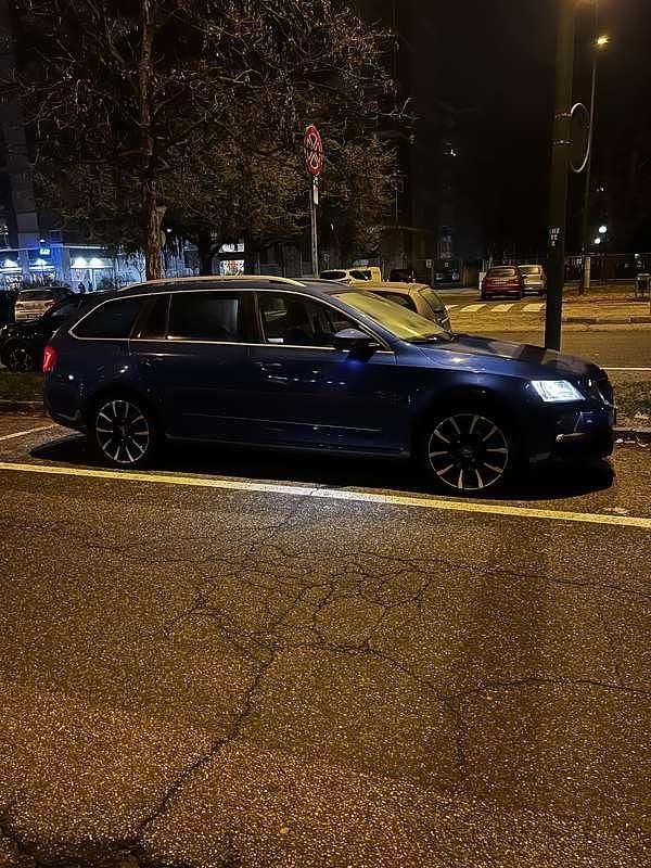 Usata Skoda Octavia G-TEC Ambition 131 CV (96 kW) 2019 Blu/azzurro Station wagon