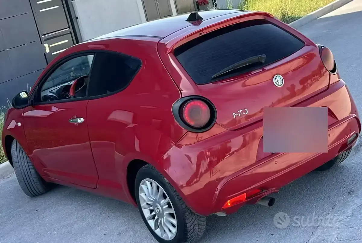 Usata Alfa Romeo MiTo 70 CV (51 kW) 2014 Rosso Utilitaria