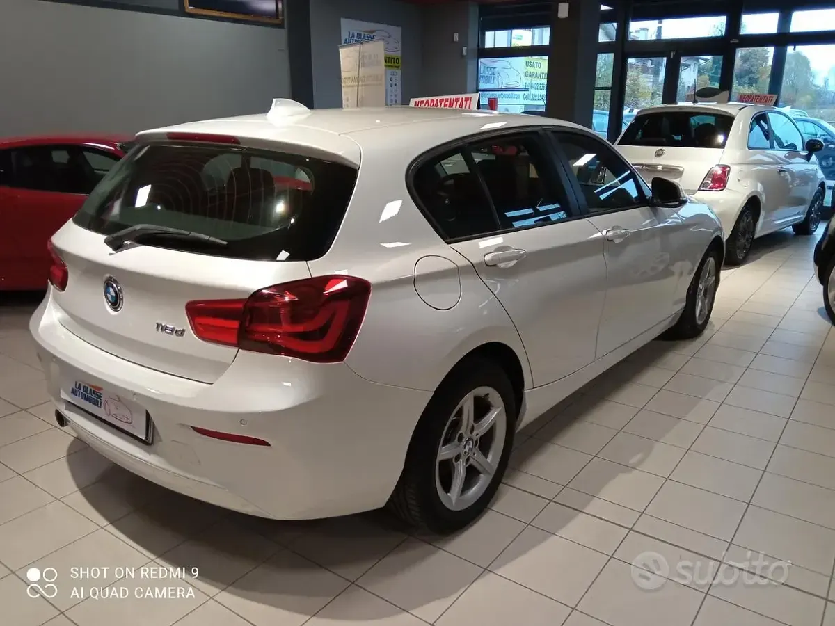 Usata BMW 116 Sport Line 116 CV (85 kW) 2016 Bianco Utilitaria