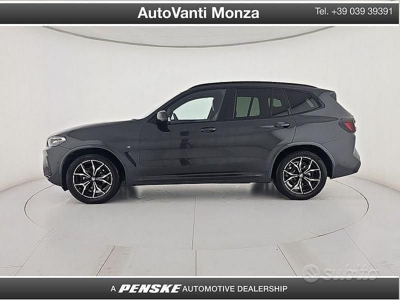 Usata BMW X3 M Sport 190 CV (139 kW) 2022 Grigio SUV
