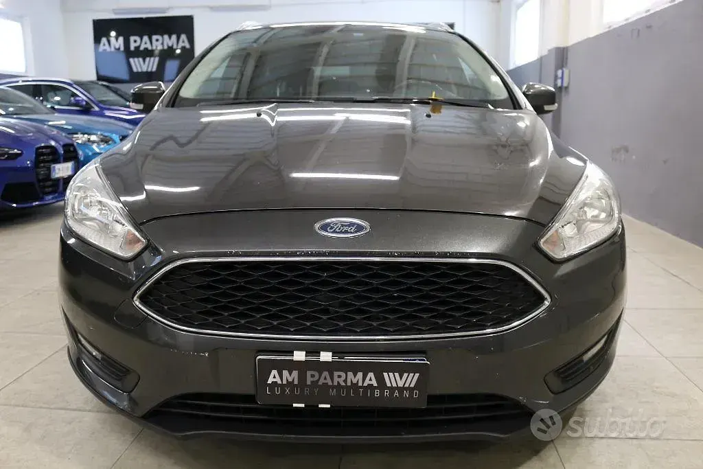 Usata Ford Focus Titanium 120 CV (88 kW) 2018 Grigio Station wagon