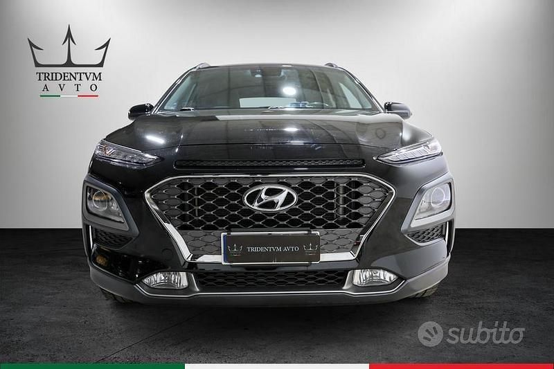 Usata Hyundai Kona Style 120 CV (88 kW) 2018 Nero SUV
