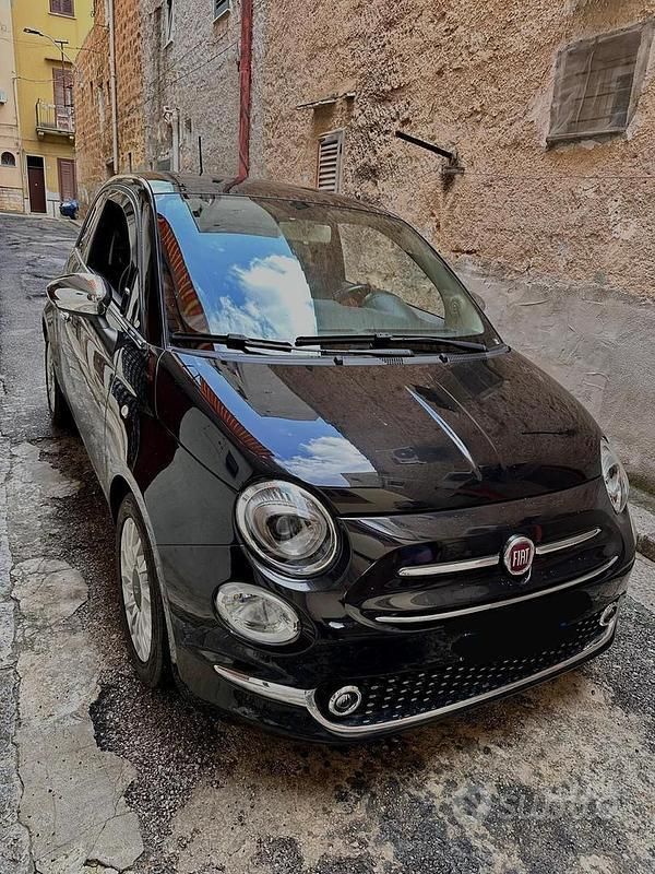 Usata Fiat 500 69 CV (50 kW) 2017 Nero Utilitaria