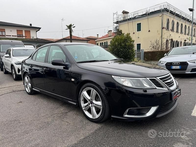 Usata Saab 9-3 Aero 180 CV (132 kW) 2009 Nero Berlina