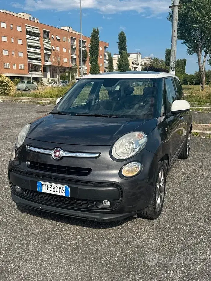 Usata Fiat 500L Lounge 95 CV (69 kW) 2016 Nero Monovolume