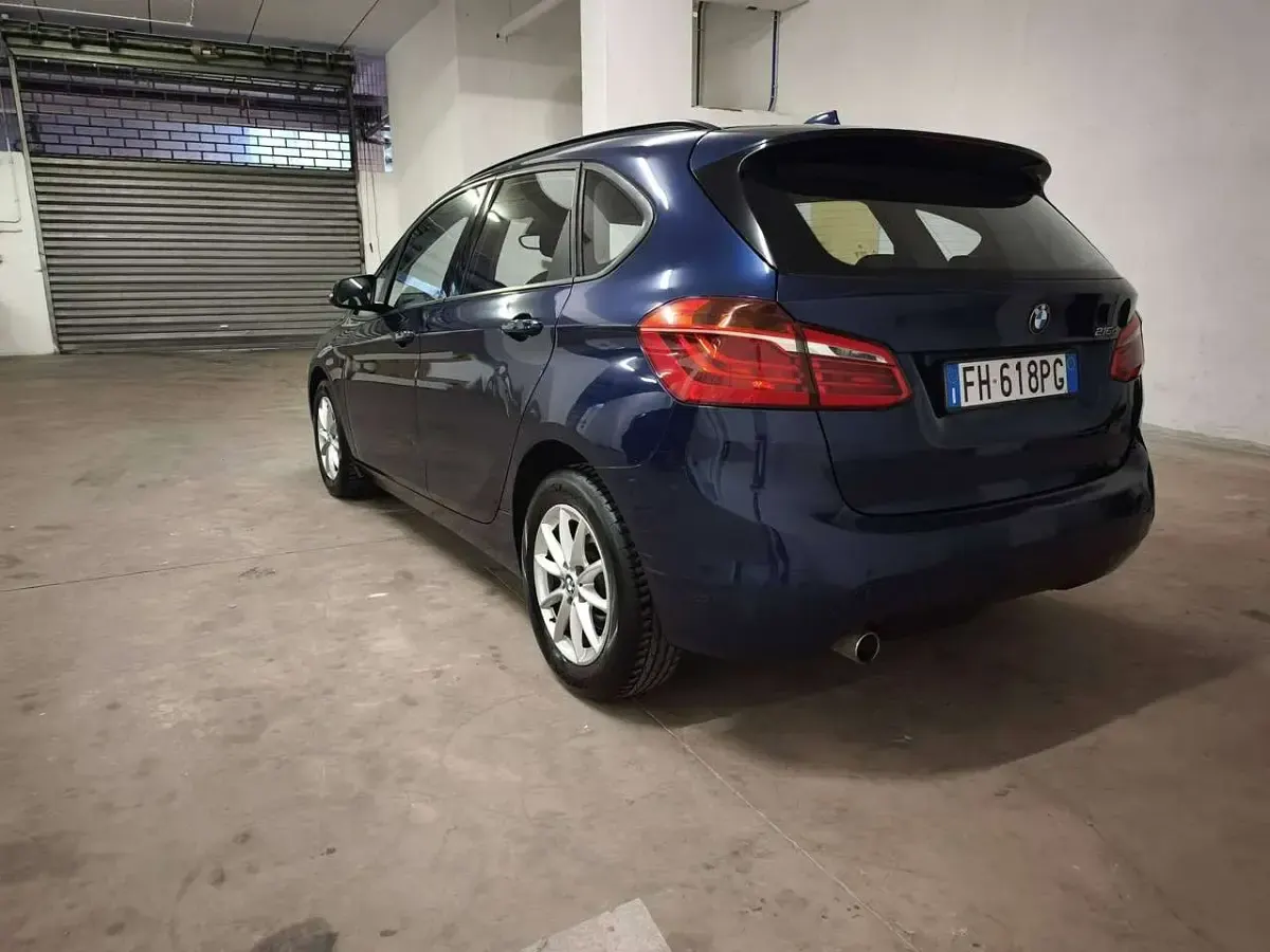 Usata BMW 216 Active Tourer Luxury Line 116 CV (85 kW) 2015 Blu/azzurro Monovolume
