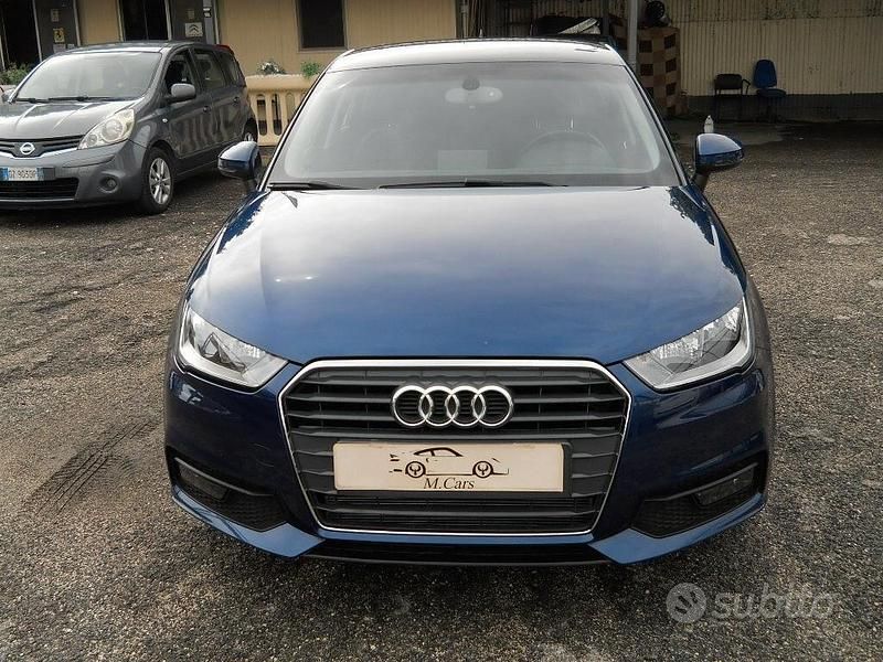 Usata Audi A1 90 CV (66 kW) 2016 Blu Utilitaria
