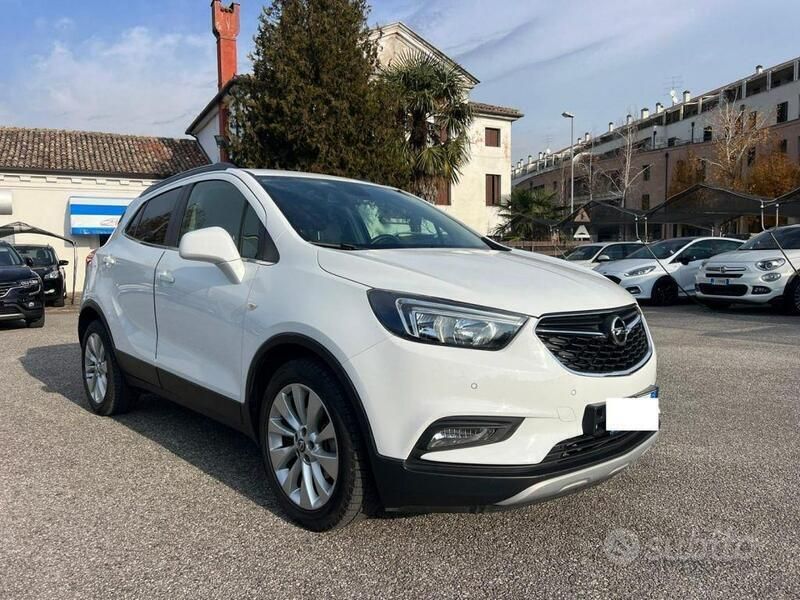 Bianco pastello Usata 2018 Opel Mokka X Innovation SUV | 13.900 € (Buon prezzo) - Immagine 1/4