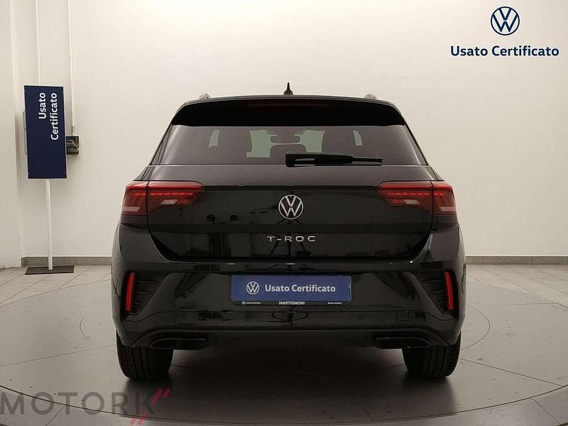 Usata VW T-Roc R-line 110 CV (80 kW) 2023 Nero SUV