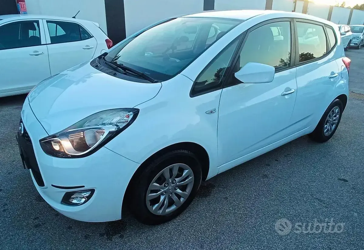 Usata Hyundai ix20 90 CV (66 kW) 2016 Bianco Utilitaria