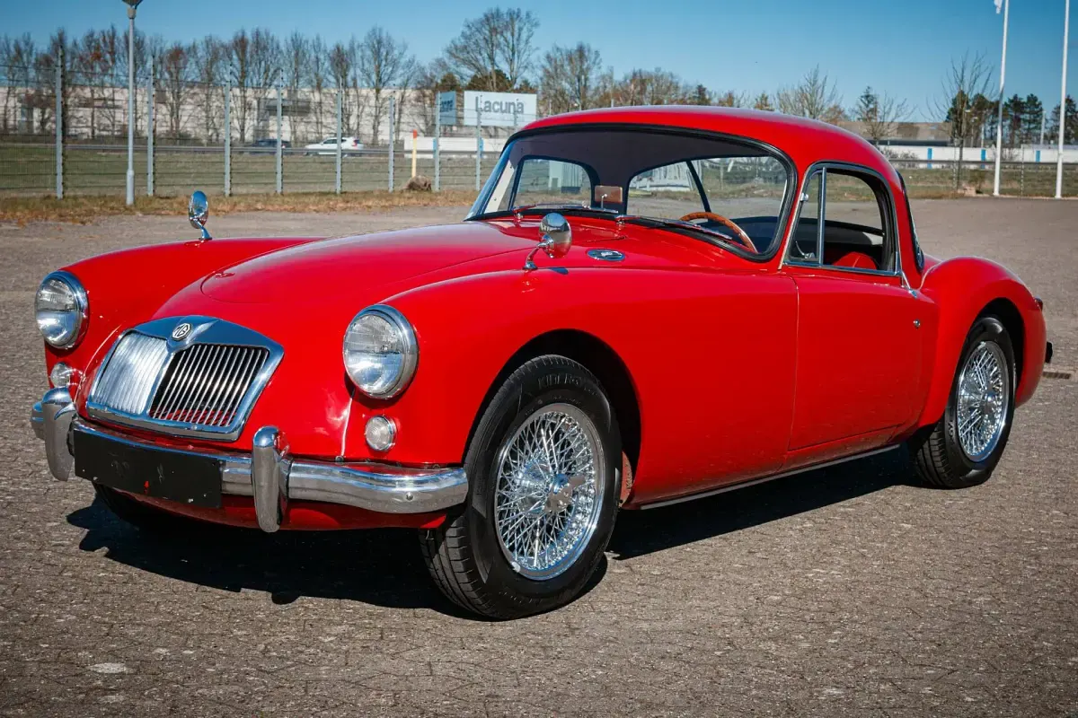 Usata MG MGA 72 CV (52 kW) 1958 Rosso Coupé