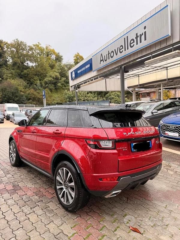 Usata Land Rover Range Rover evoque 180 CV (132 kW) 2018 Rosso SUV