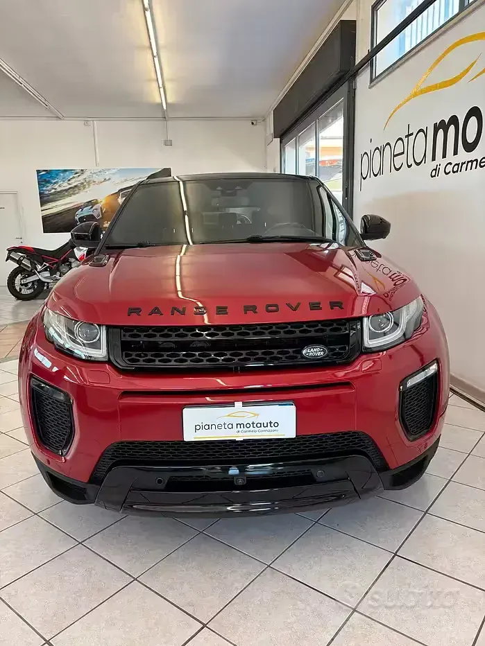 Usata Land Rover Range Rover evoque Dynamic 190 CV (139 kW) 2015 Rosso Station wagon